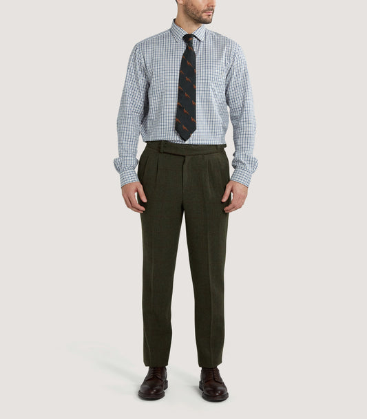 Men's Tweed Shooting Trousers in Alum