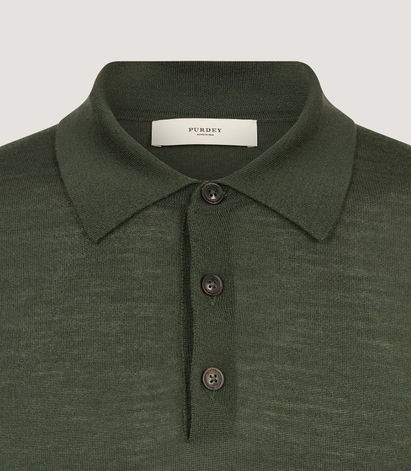 Men's Tantallon Short Sleeve Polo Shirt In Loden