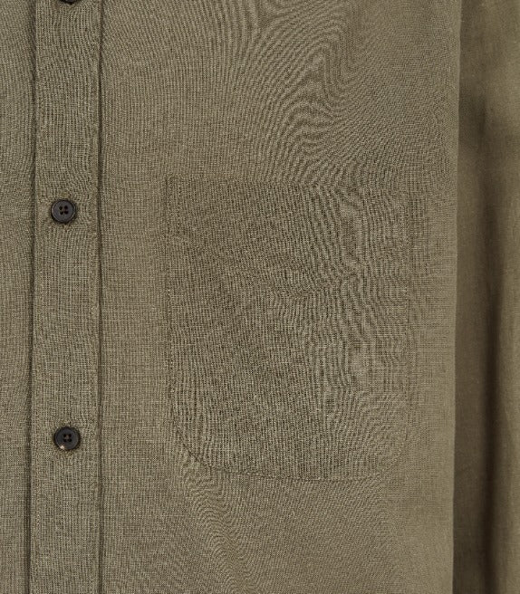 Men's Button Down Collar Shirt in Fern