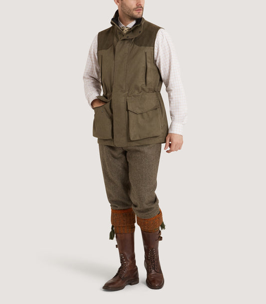 Men's Jameson Shooting Gilet in Drab