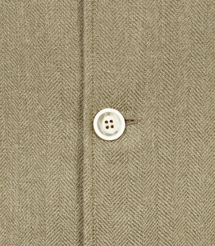 Men's Kalahari High Collar Vest in Sage