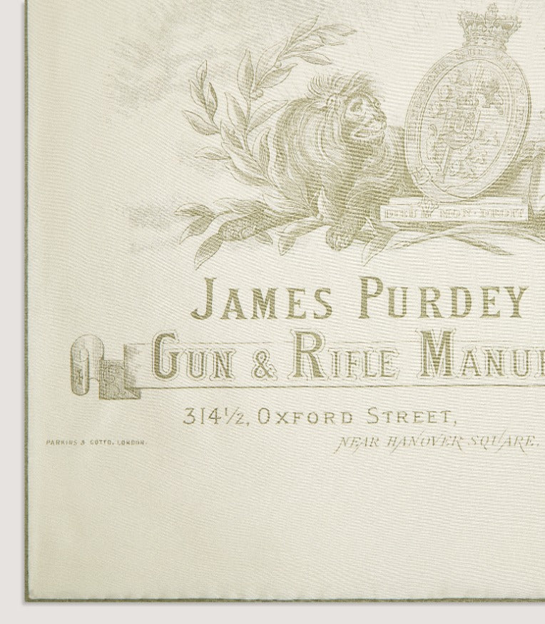 Purdey Oxford Street Pocket Square