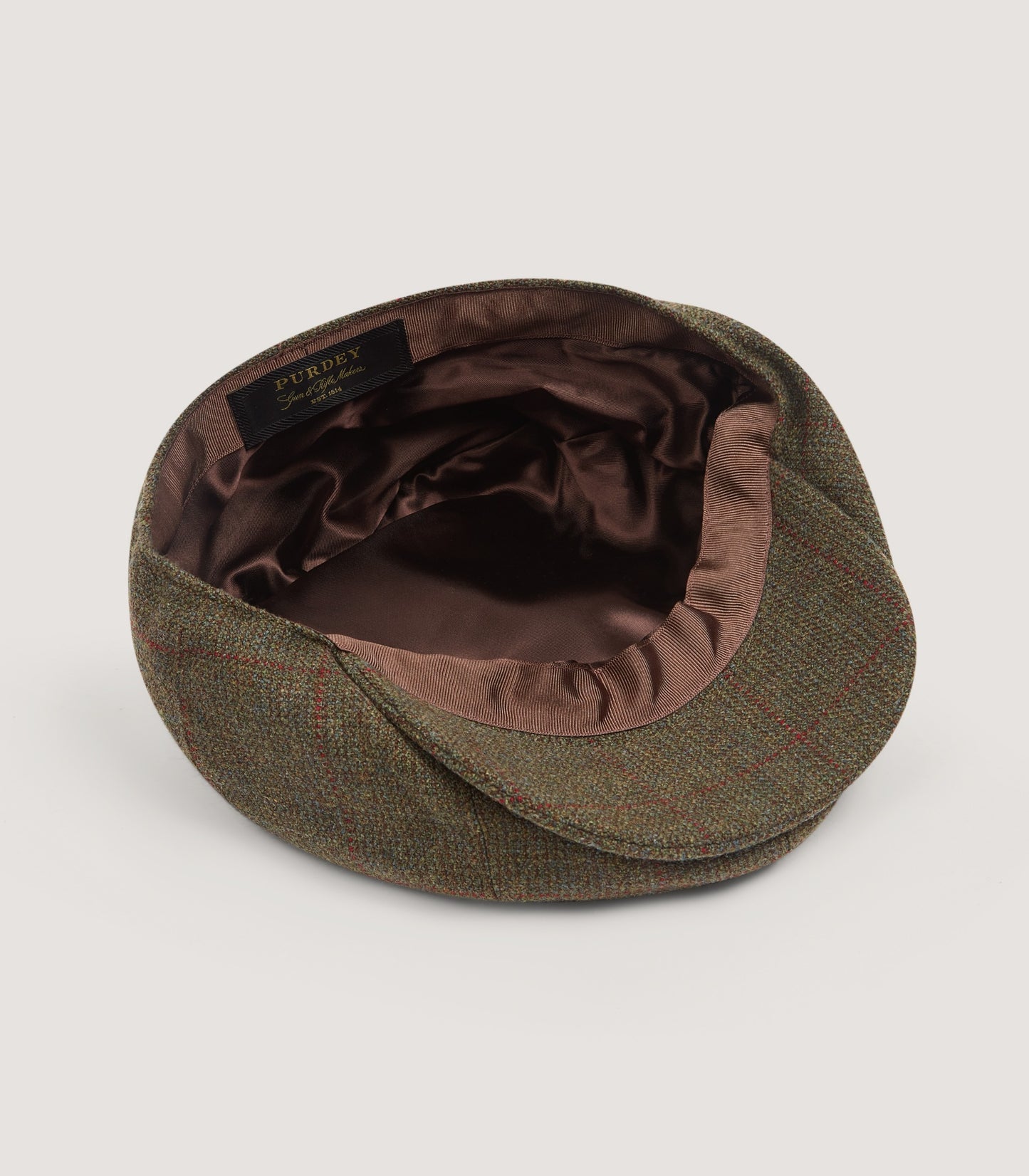 Dalby Tweed Bakerboy Cap in Alum