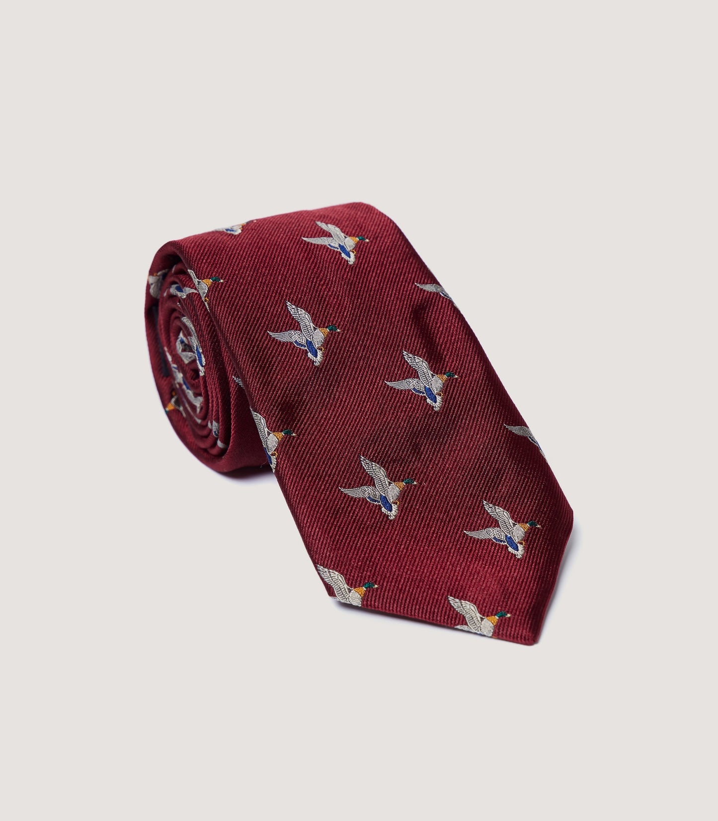 Landing Duck Tie in Red