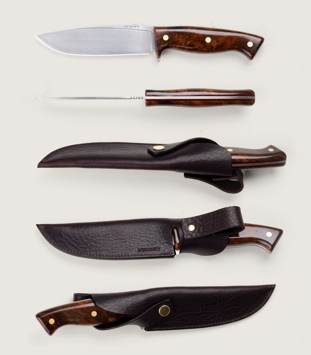 Flagstaff Hunter Knife - 5 inch In Walnut