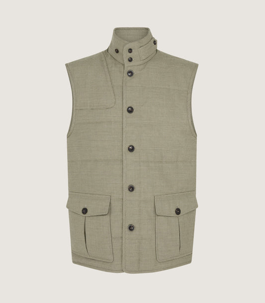 Men's Rothbury Gilet in Dark Peppercorn