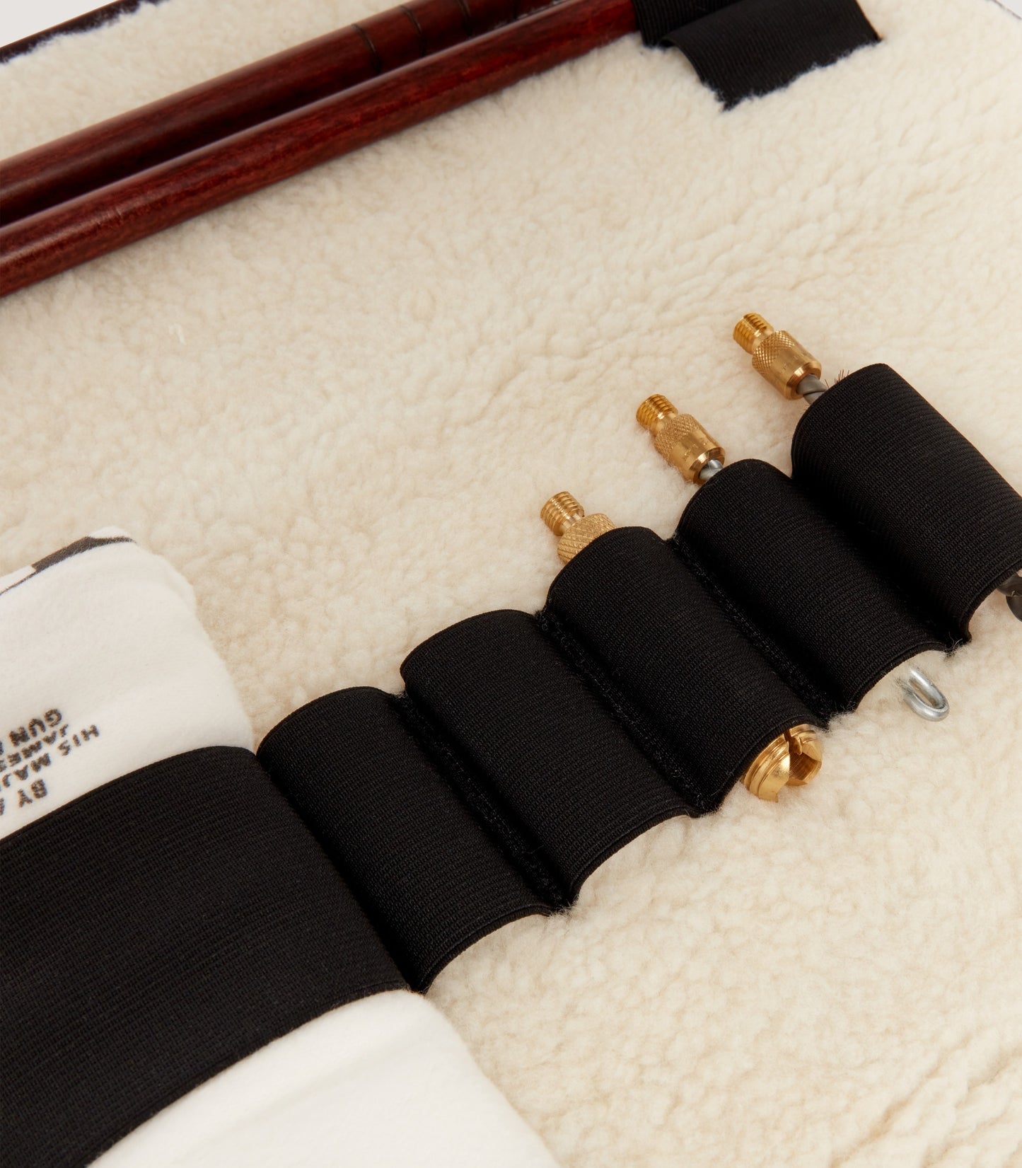 Gun Cleaning Case with Shearling Lining