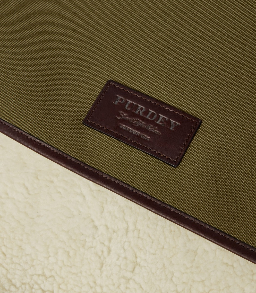 Gun Cleaning Mat with Shearling Lining