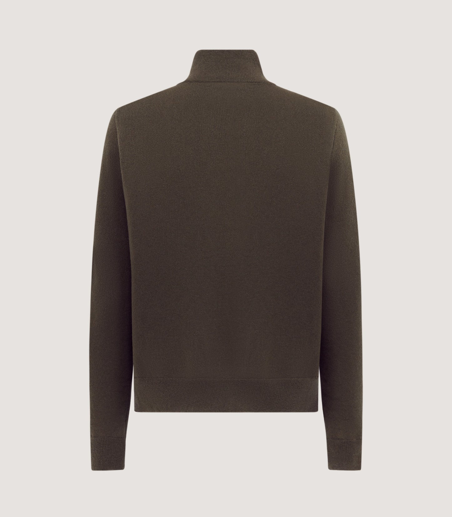 Men's Halkin Technical Zip Front Cardigan in Loden