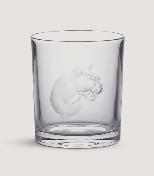 Big Five Crystal Tumbler - Leopard