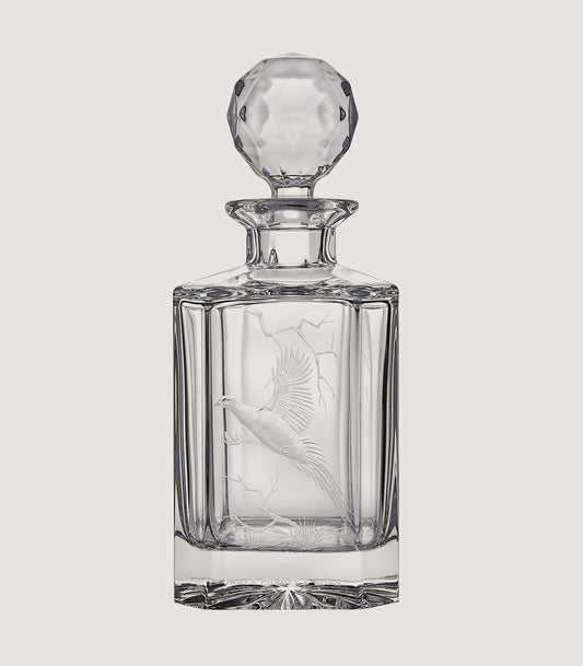 Crystal Decanter - Pheasant