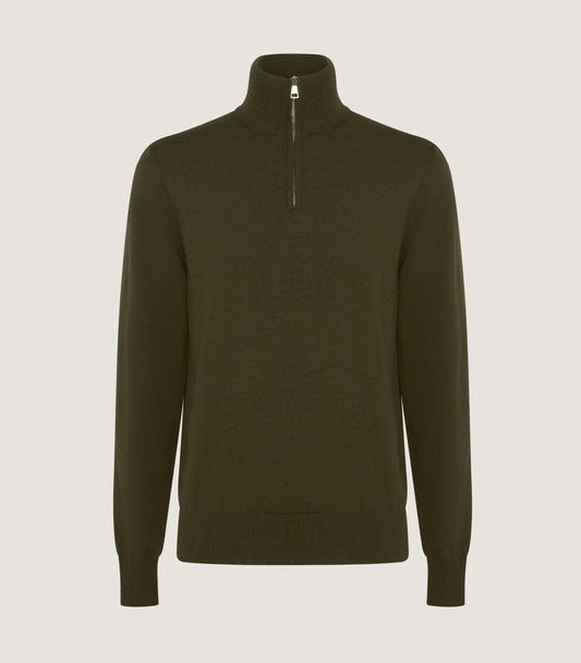 Men's Linton Long Sleeve Sweater in Loden
