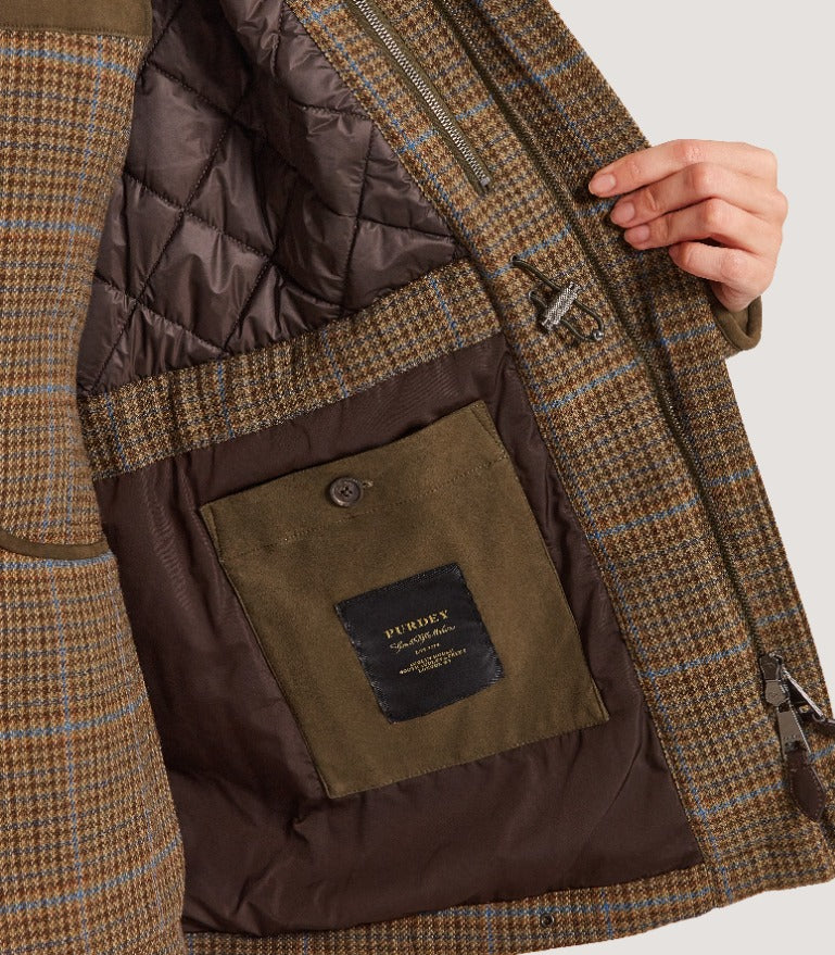 Women's Tom Purdey Raglan Tweed Field Coat