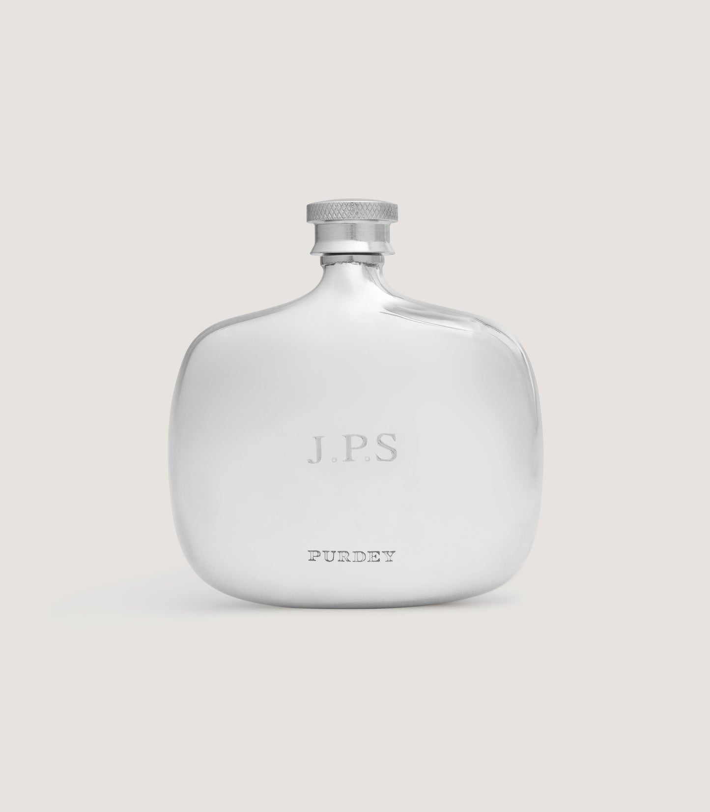 Small Pocket Flask In Pewter