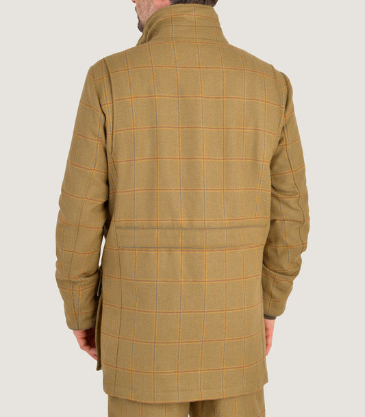 Men's Technical Tweed Field Coat In Berkshire