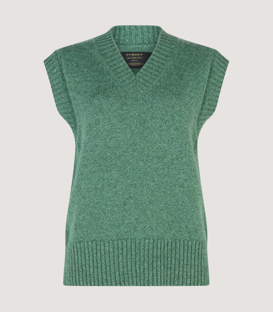 Women's Islay British Outdoor Vest in Moss