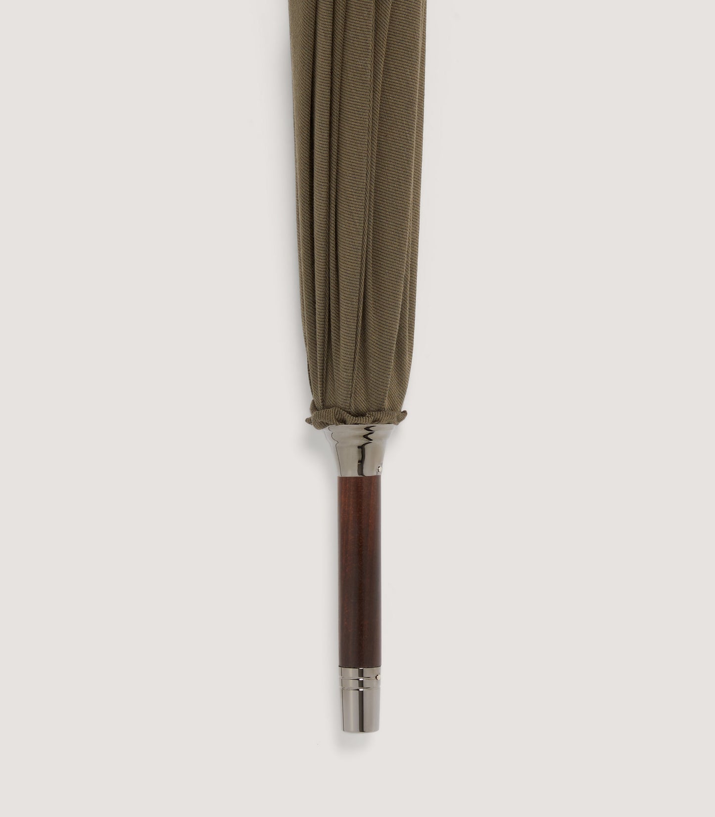 Solid Maple Twill Umbrella in Moss