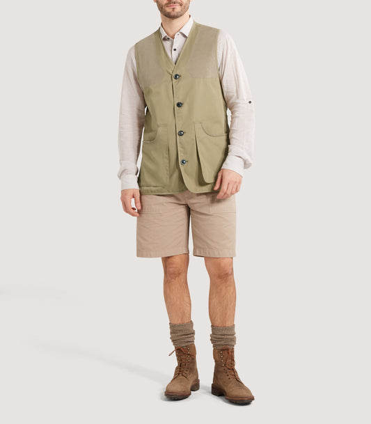 Men's Kruger Shooting Vest in Grass