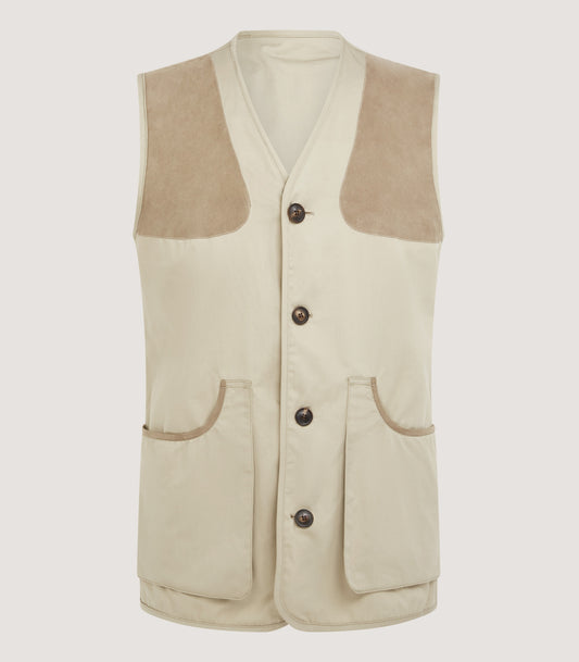 Men's Kruger Shooting Vest in Straw