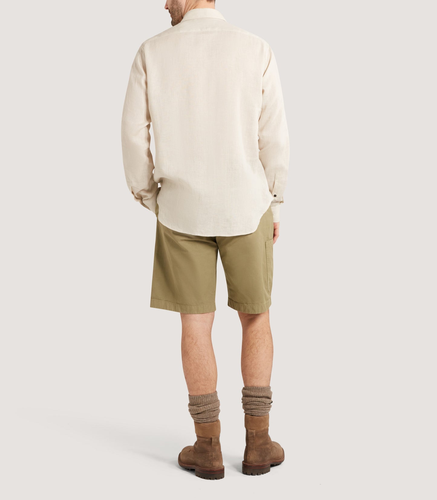 Men's Utility Pocket Shirt in Sand