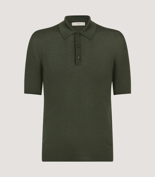 Men's Tantallon Short Sleeve Polo Shirt In Loden