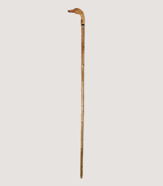 Hand Carved Mallard Duck Head Walking Stick