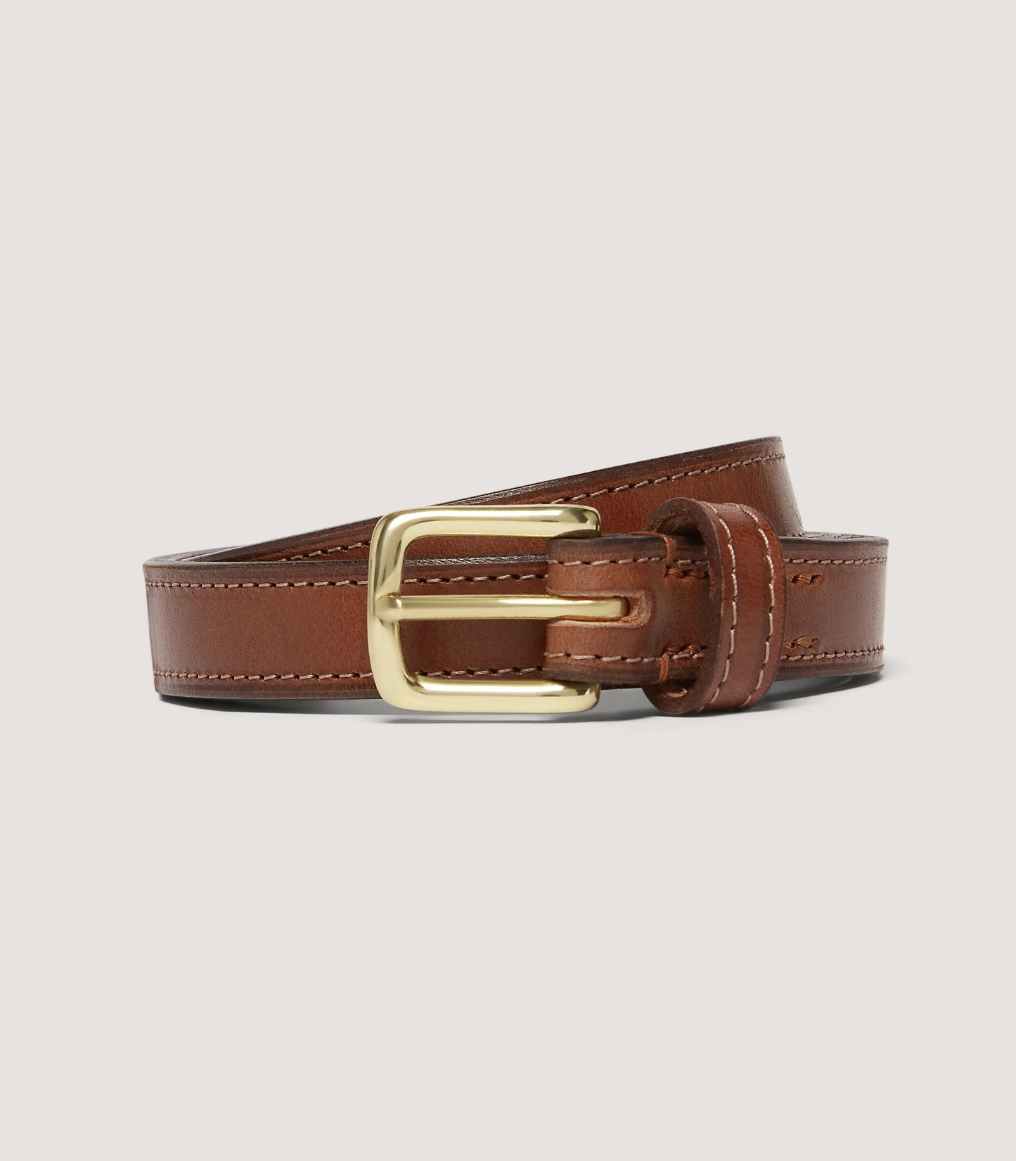 Women's Leather Belt in Brown