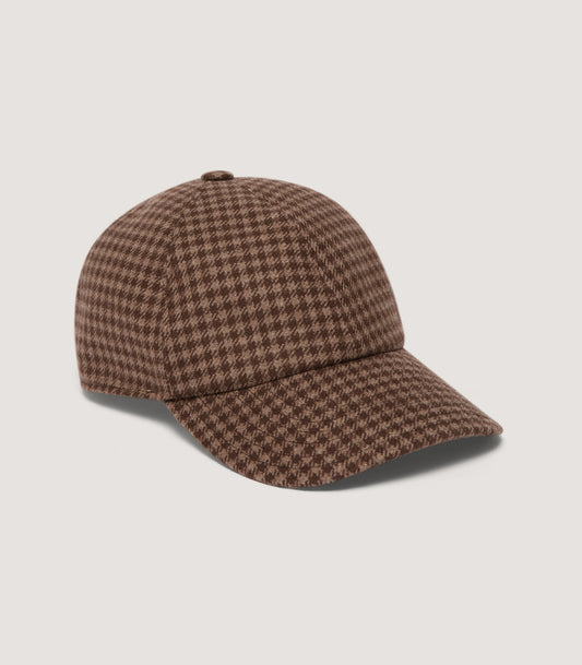 Cashmere Tweed Baseball Cap in Torridon Check