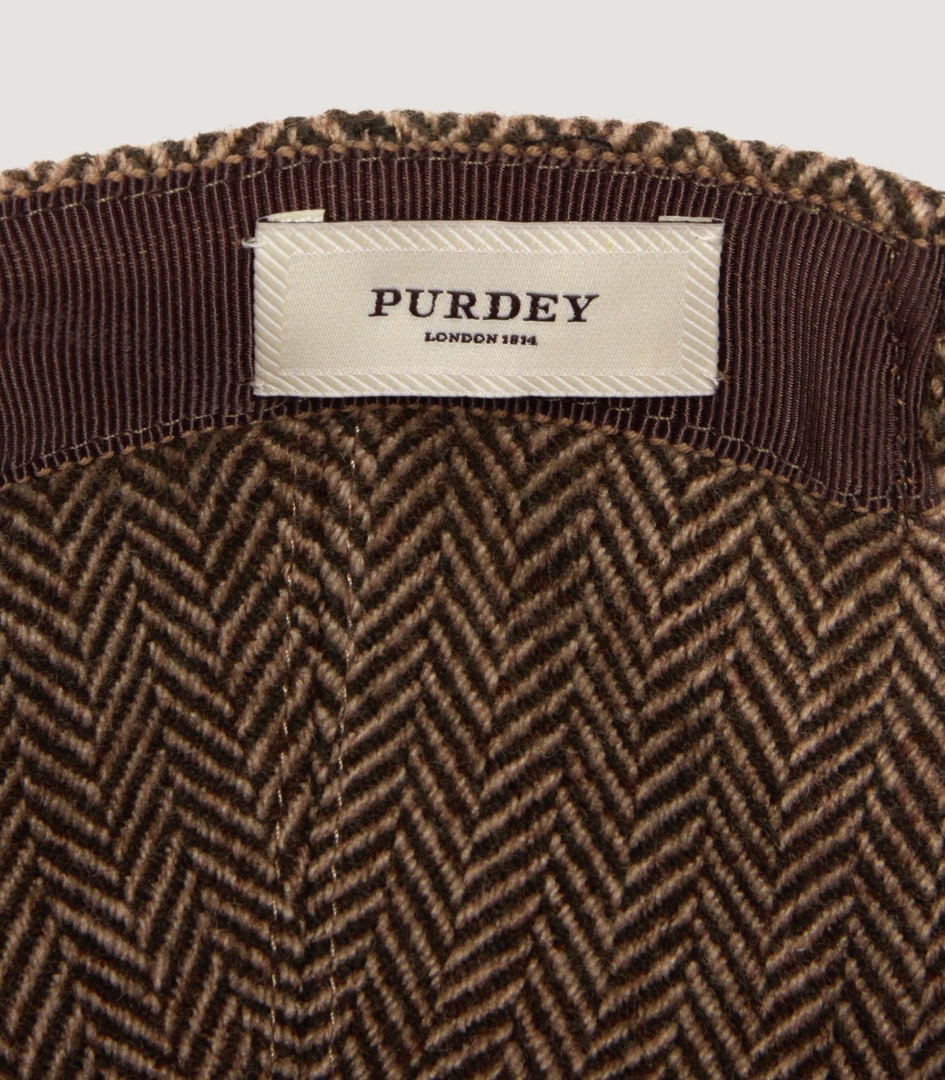 Tweed Baseball Cap in Taymoor Tweed