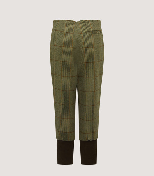 Women's Tweed Shooting Breeks With Storm Cuff in Russel Check