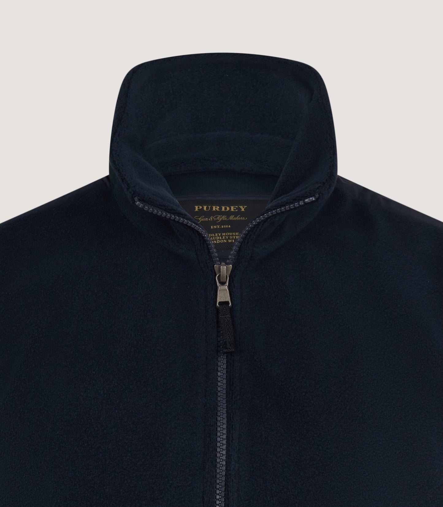 Men's Fleece Gilet in Midnight