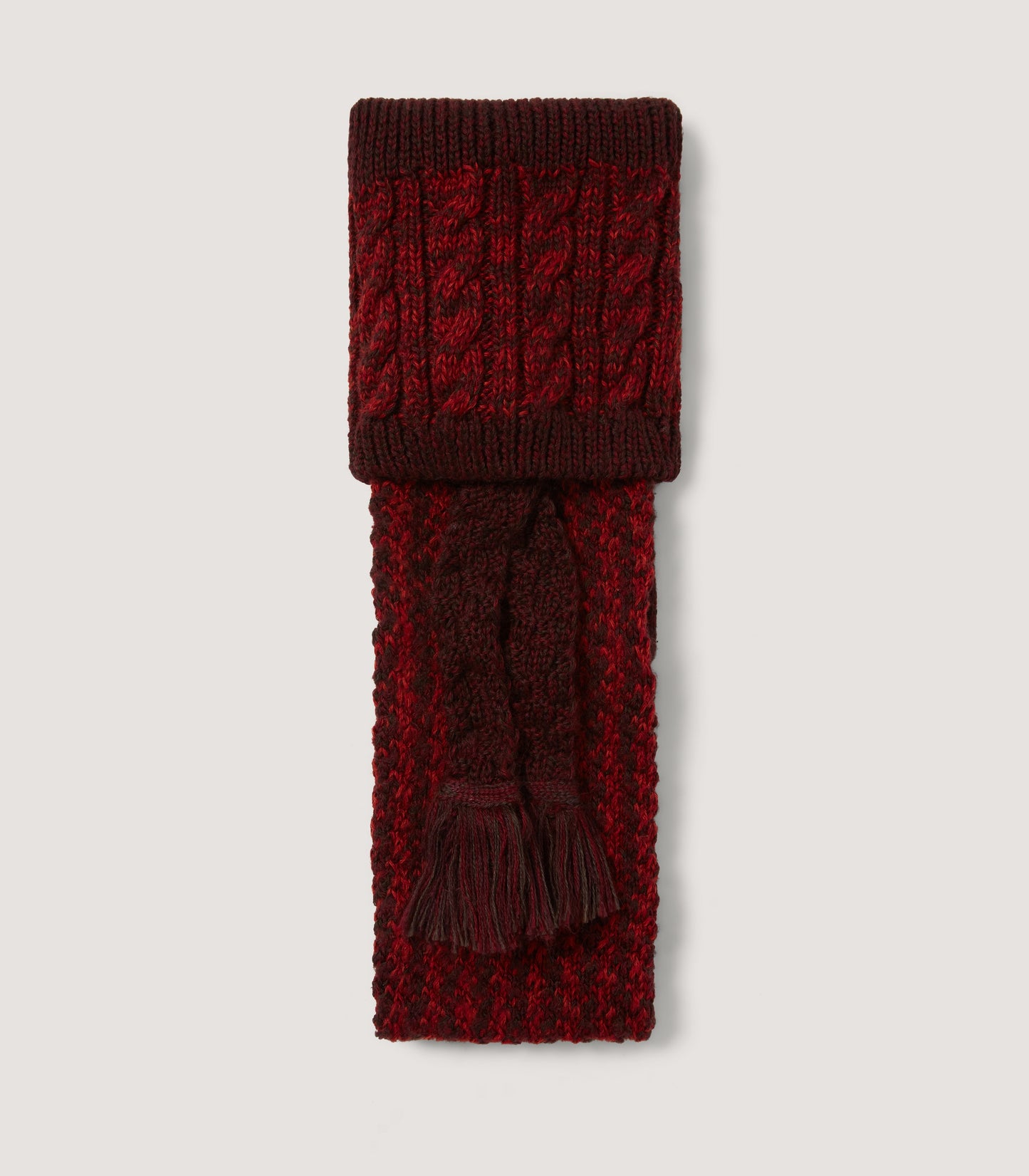 Stornoway Socks in Audley Red
