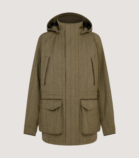 Men's Technical Tweed Yorkshire Field Coat In Cairn Tweed