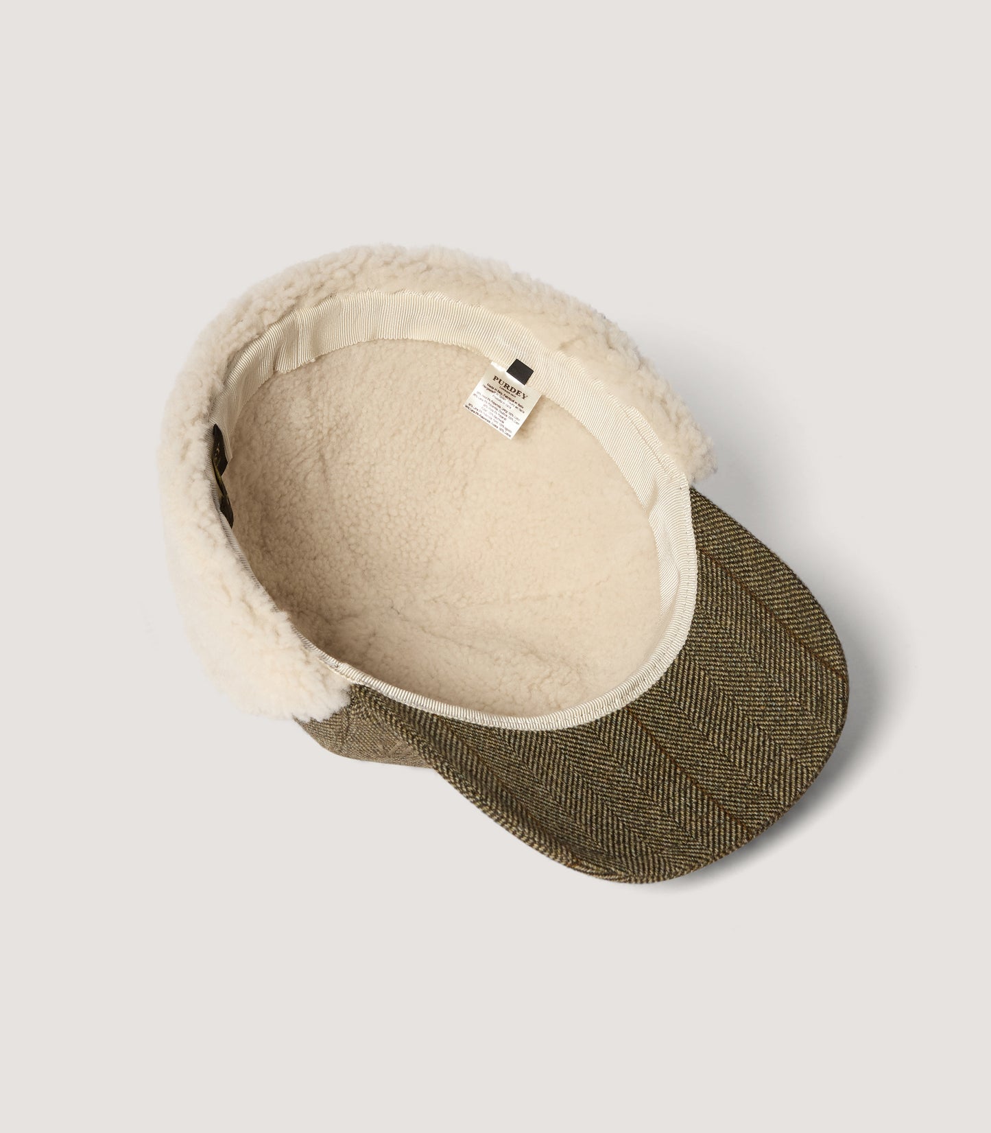 Tweed Trapper Cap in Cairn Tweed