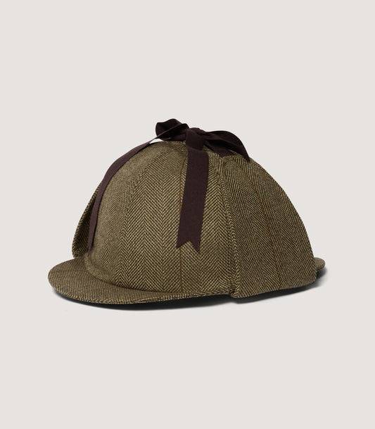 Tweed Deerstalker Hat in Cairn Tweed