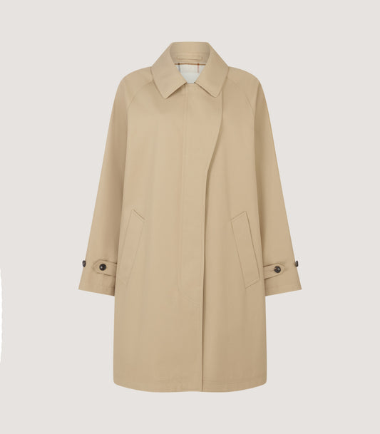 Women's Mey Storm Coat in Beige