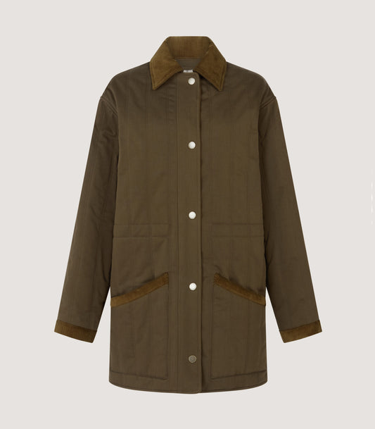 Women's Winter Vita Clipper Coat in Loden