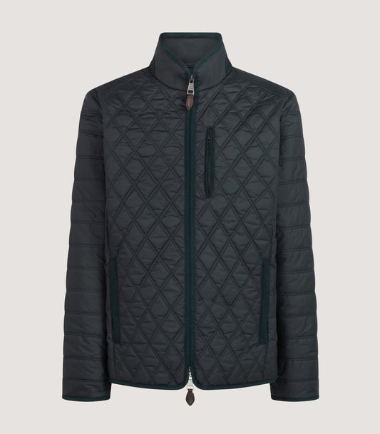 Men's Moorland Light Quilt Jacket in Midnight