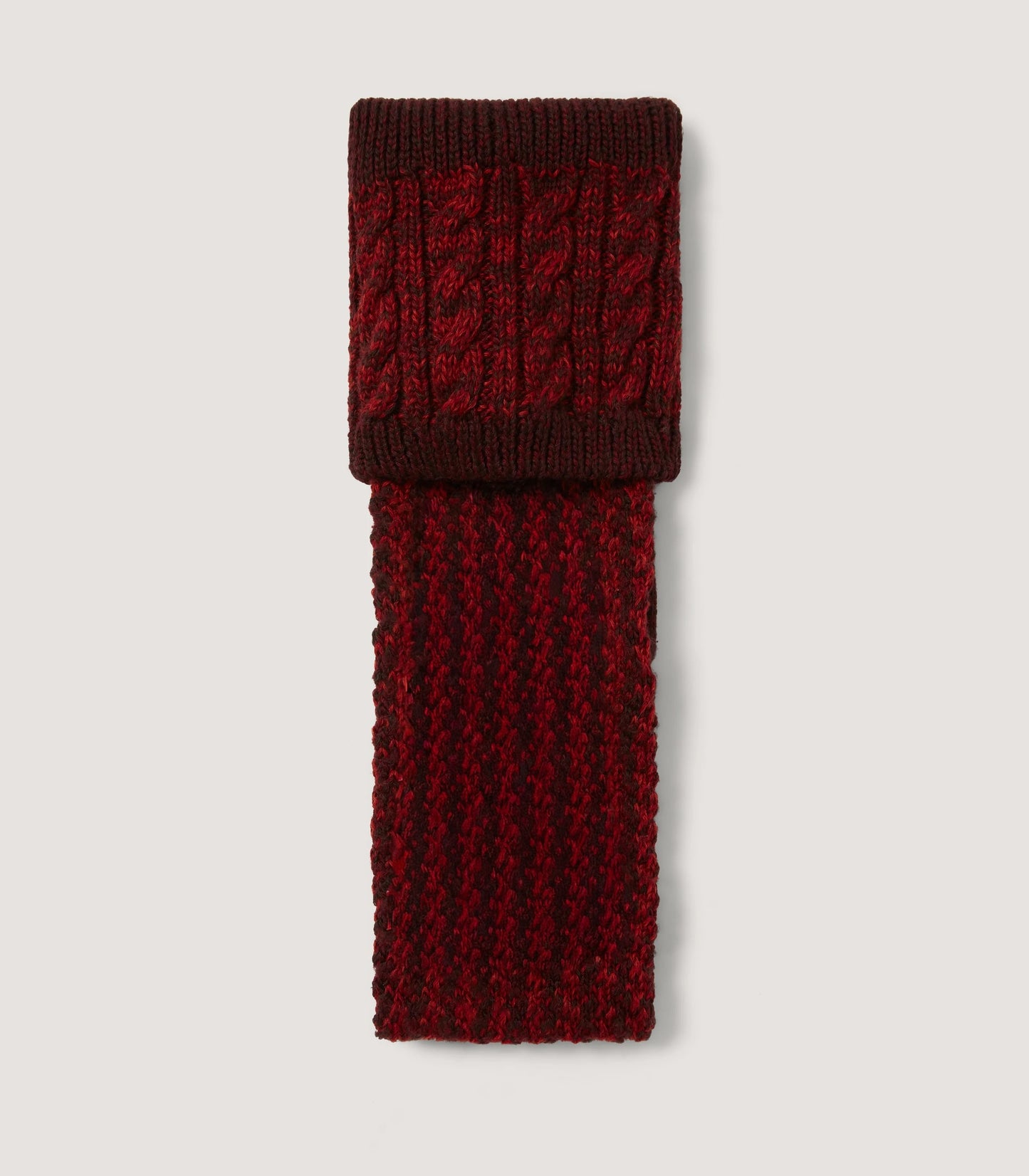 Stornoway Socks in Audley Red