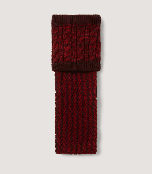 Stornoway Socks in Audley Red