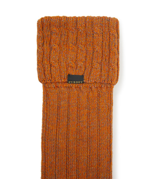 Women's Harris Glen Sock In Antique Gold