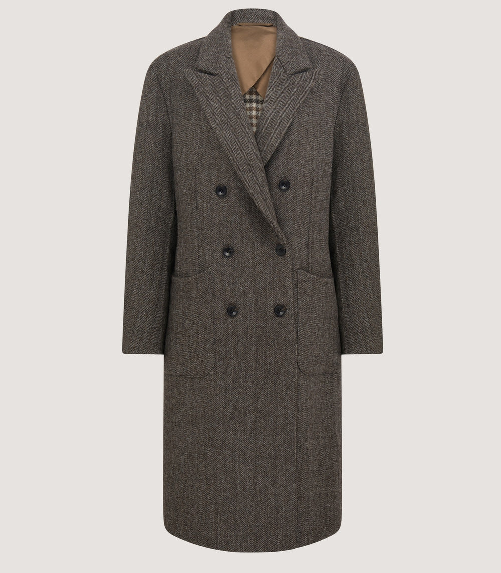 Men's Town and Country Coat In Antler