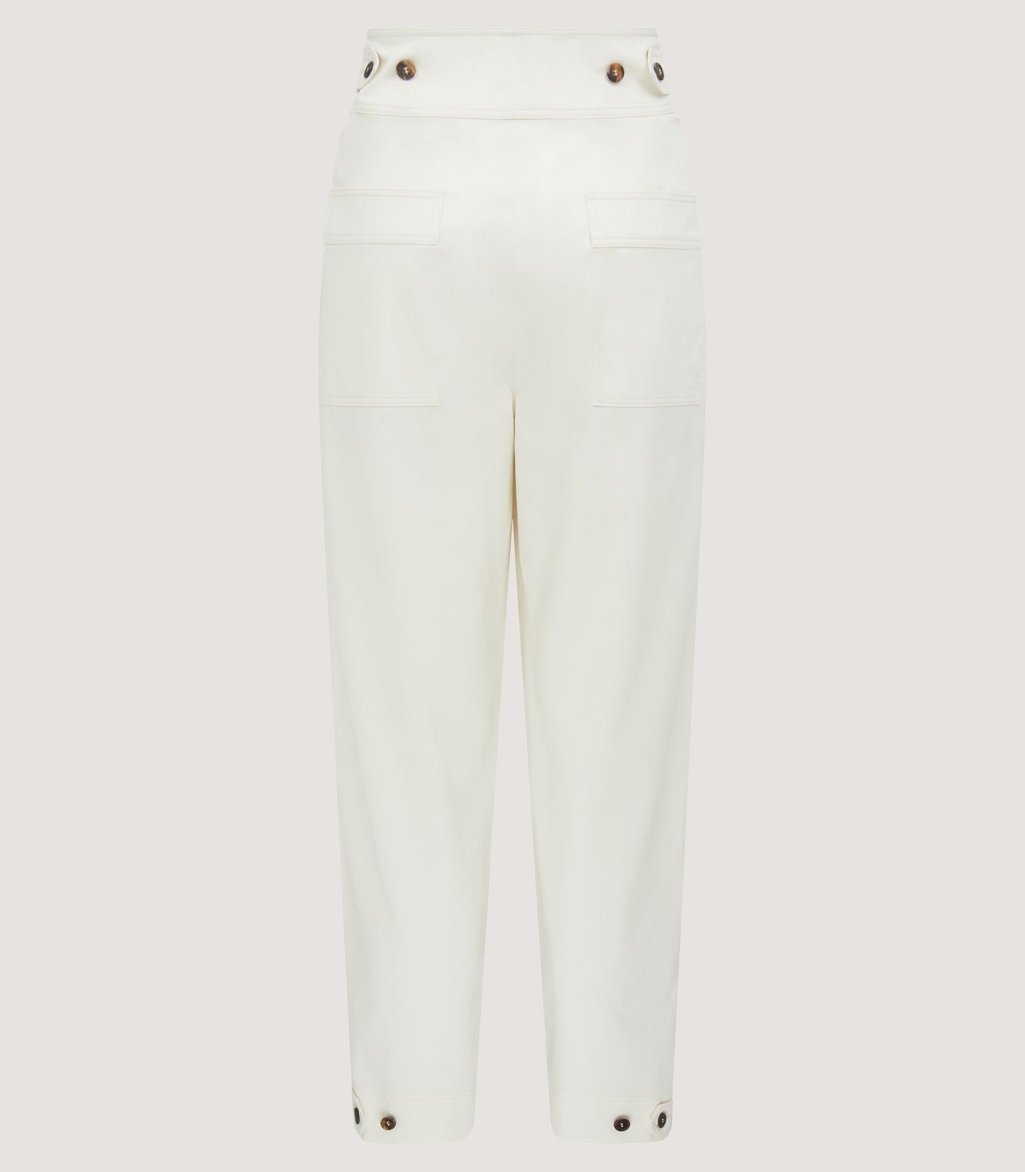 Women's Organic Twill Paddock Trousers In Ivory