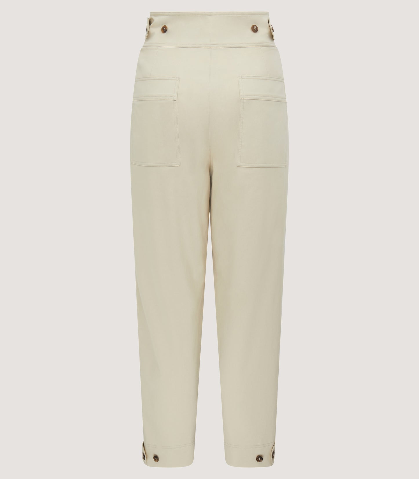 Women's Organic Twill Paddock Trousers In Travertine