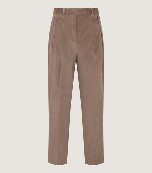 Men's Double Buckle Cord Trousers
