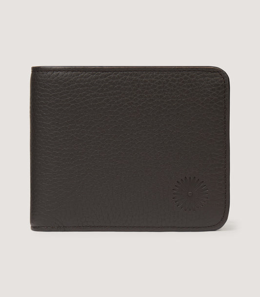 Featherburst Billfold Wallet In Dark Brown