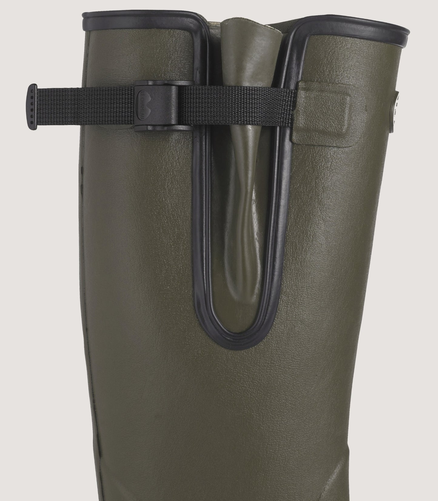 Women's Le Chameau Vierzon Jersey Boot In Forest Green