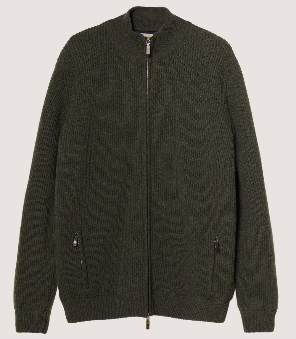 Men's Orkney Windproof Knit Jacket In Loden