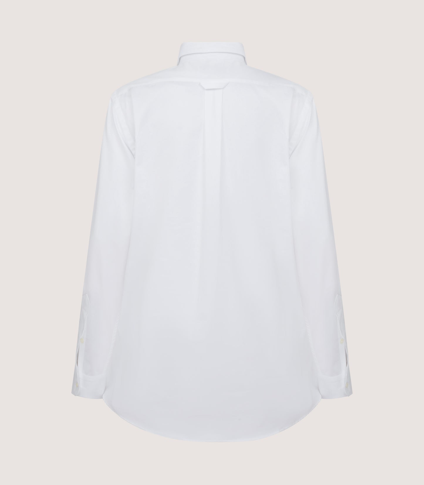 Women's Button Down Signature Cotton Twill Shirt In White