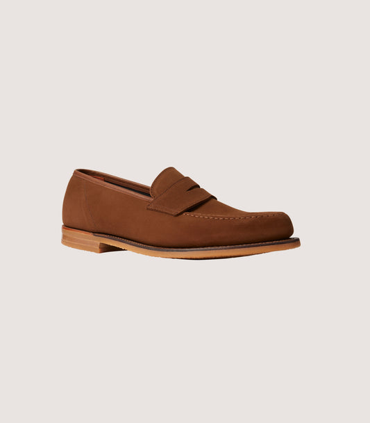 Men's Unlined Penny Loafer With Rubber Sole